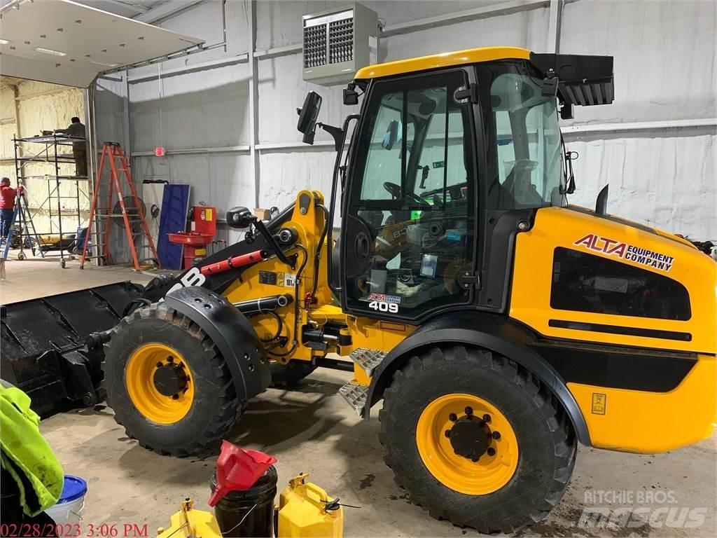 JCB 409 Gumikerekes homlokrakodók