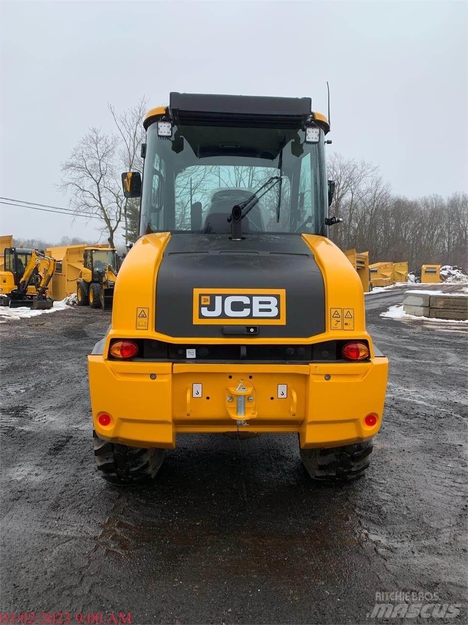 JCB 409 Gumikerekes homlokrakodók