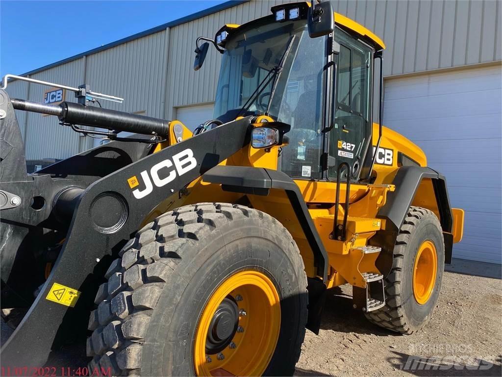 JCB 427 Gumikerekes homlokrakodók