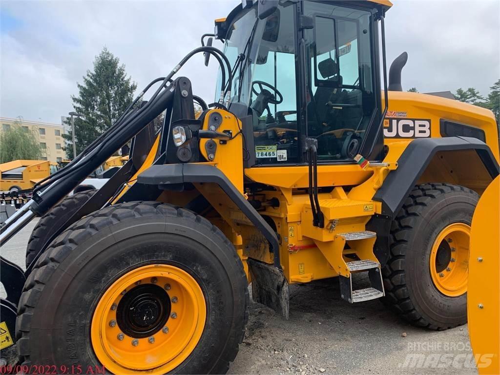 JCB 427HT Gumikerekes homlokrakodók