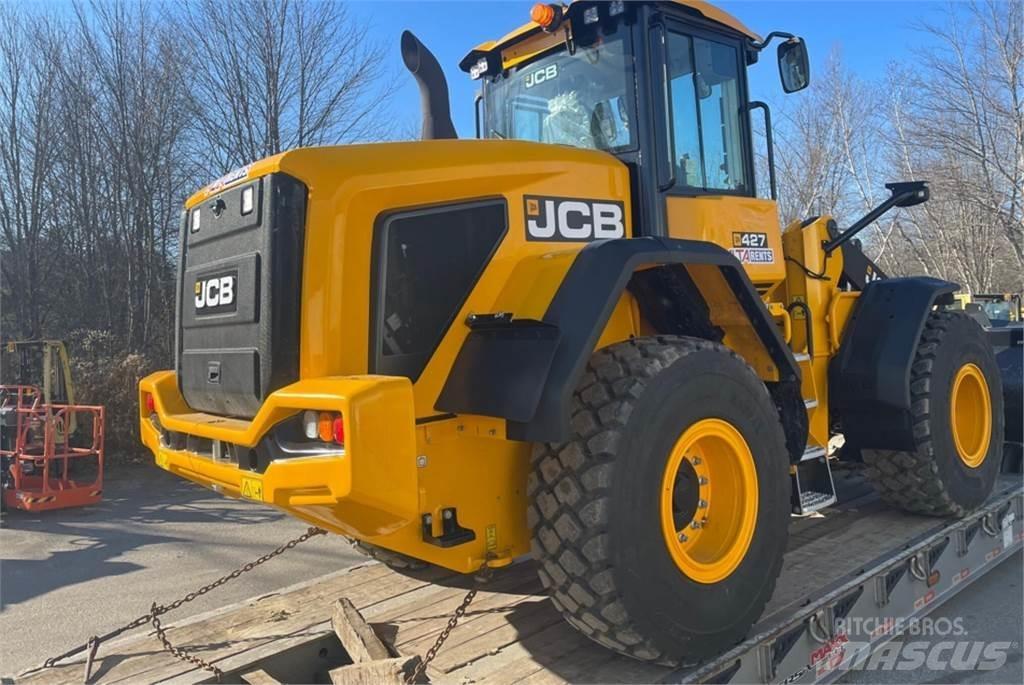 JCB 427ZX Gumikerekes homlokrakodók