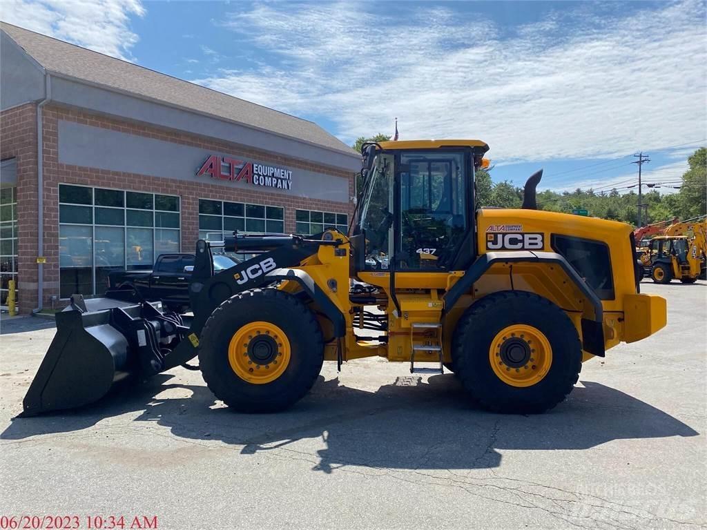 JCB 437ZX Gumikerekes homlokrakodók