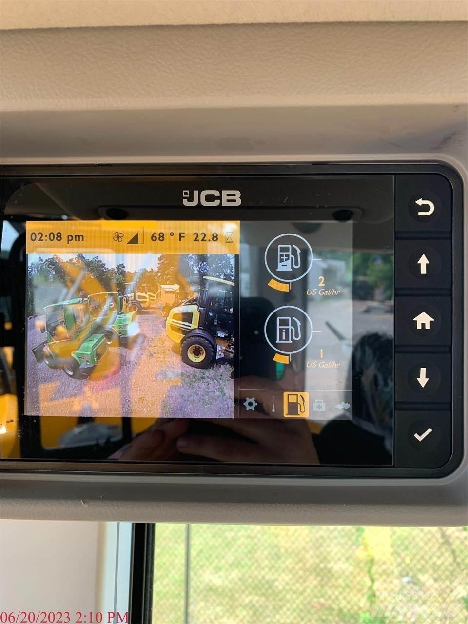 JCB 437ZX Gumikerekes homlokrakodók