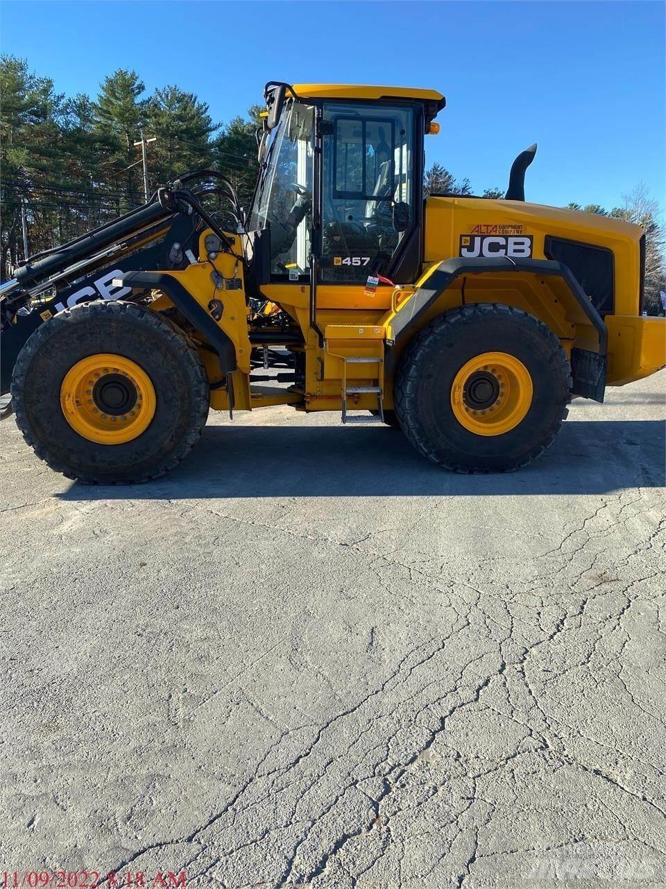 JCB 457HT Gumikerekes homlokrakodók