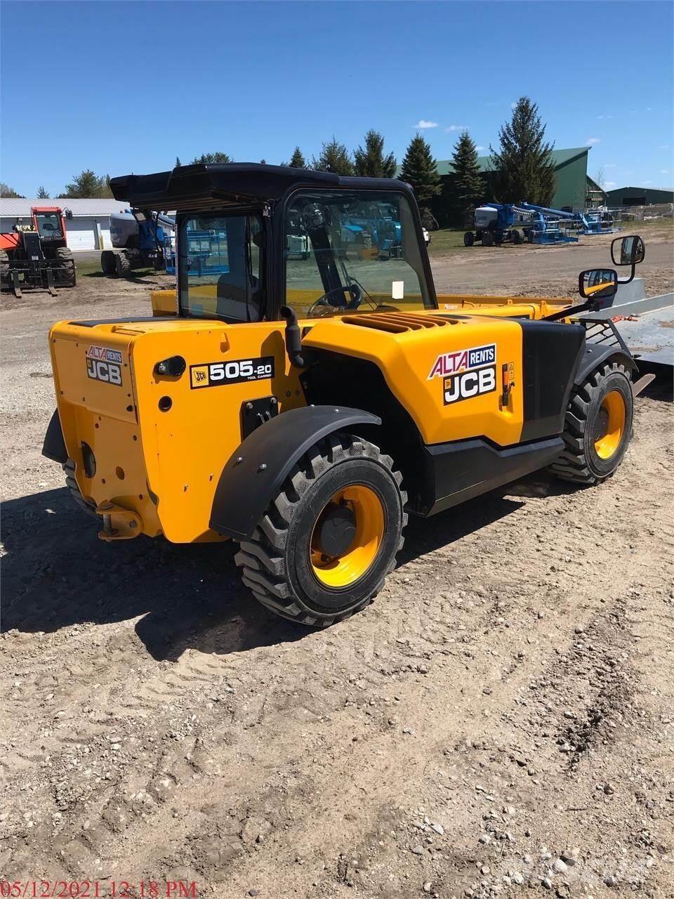 JCB 505-20TC Teleszkópos rakodók