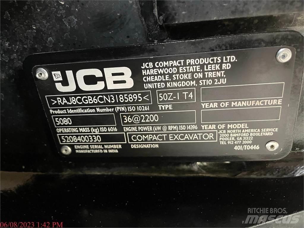 JCB 50Z-1 Mini kotrók < 7t