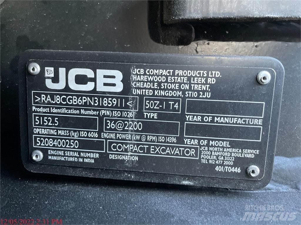 JCB 50Z-1 Mini kotrók < 7t