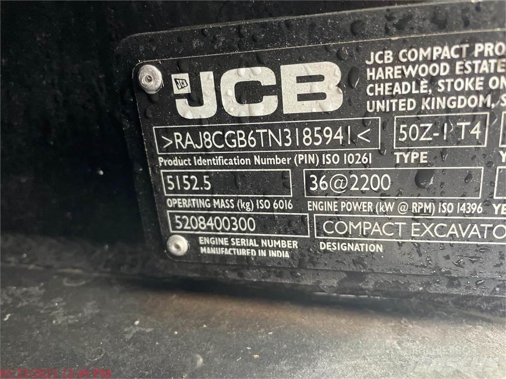 JCB 50Z-1 Mini kotrók < 7t