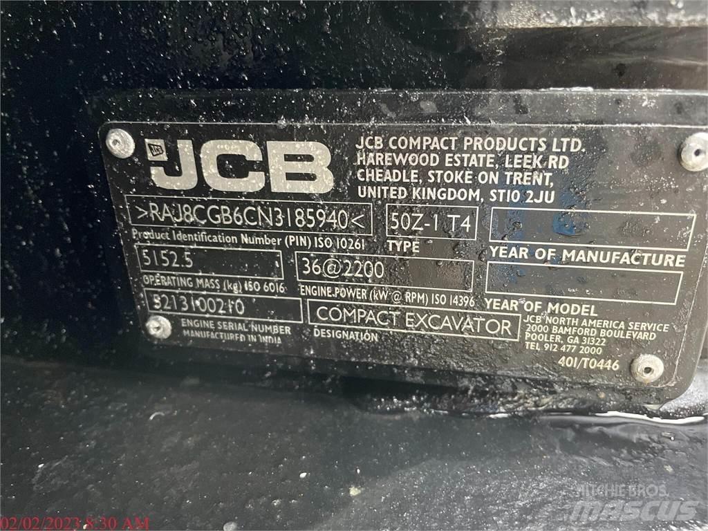 JCB 50Z-1 Mini kotrók < 7t