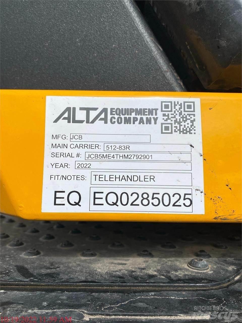 JCB 512-83R Teleszkópos rakodók
