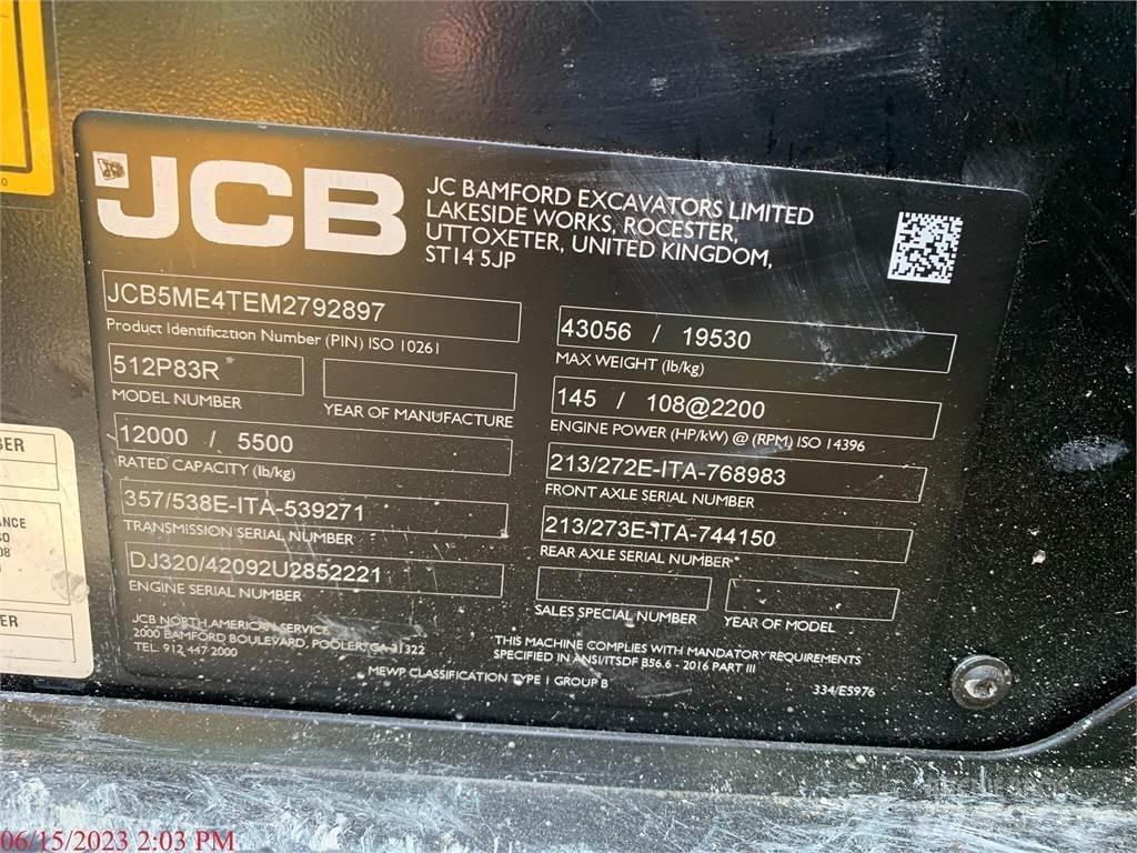 JCB 512-83R Teleszkópos rakodók