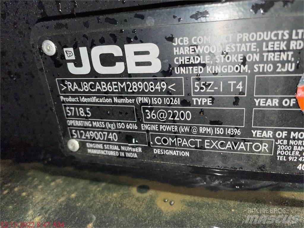 JCB 55Z-1 Mini kotrók < 7t