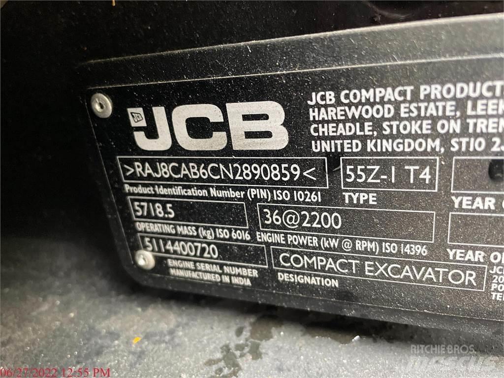 JCB 55Z-1 Mini kotrók < 7t