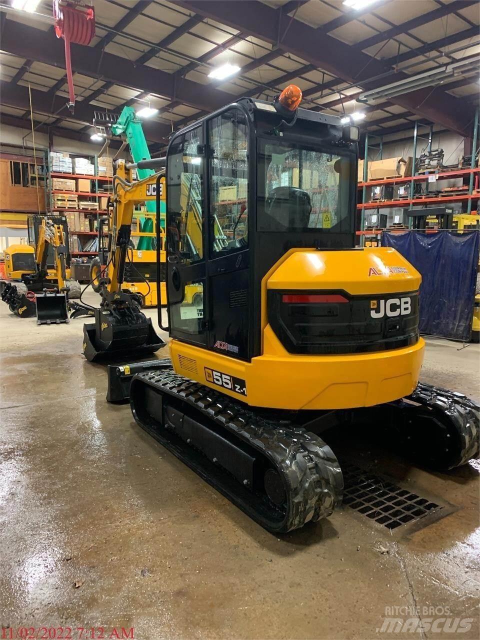 JCB 55Z-1 Mini kotrók < 7t