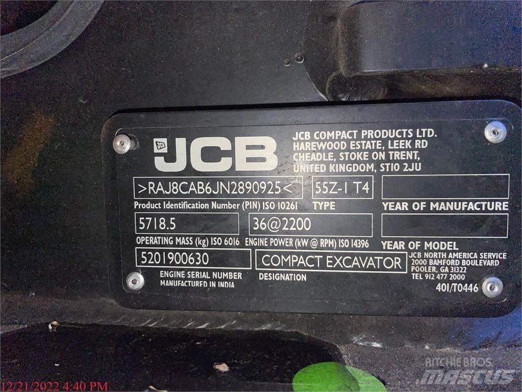 JCB 55Z-1 Mini kotrók < 7t