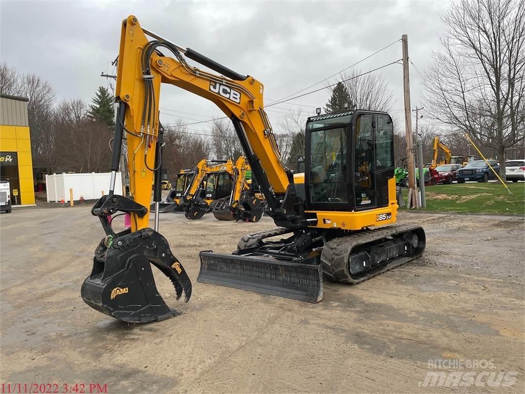 JCB 85Z-2 Lánctalpas kotrók