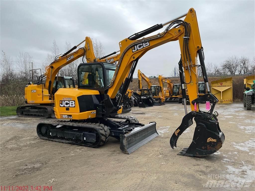 JCB 85Z-2 Lánctalpas kotrók