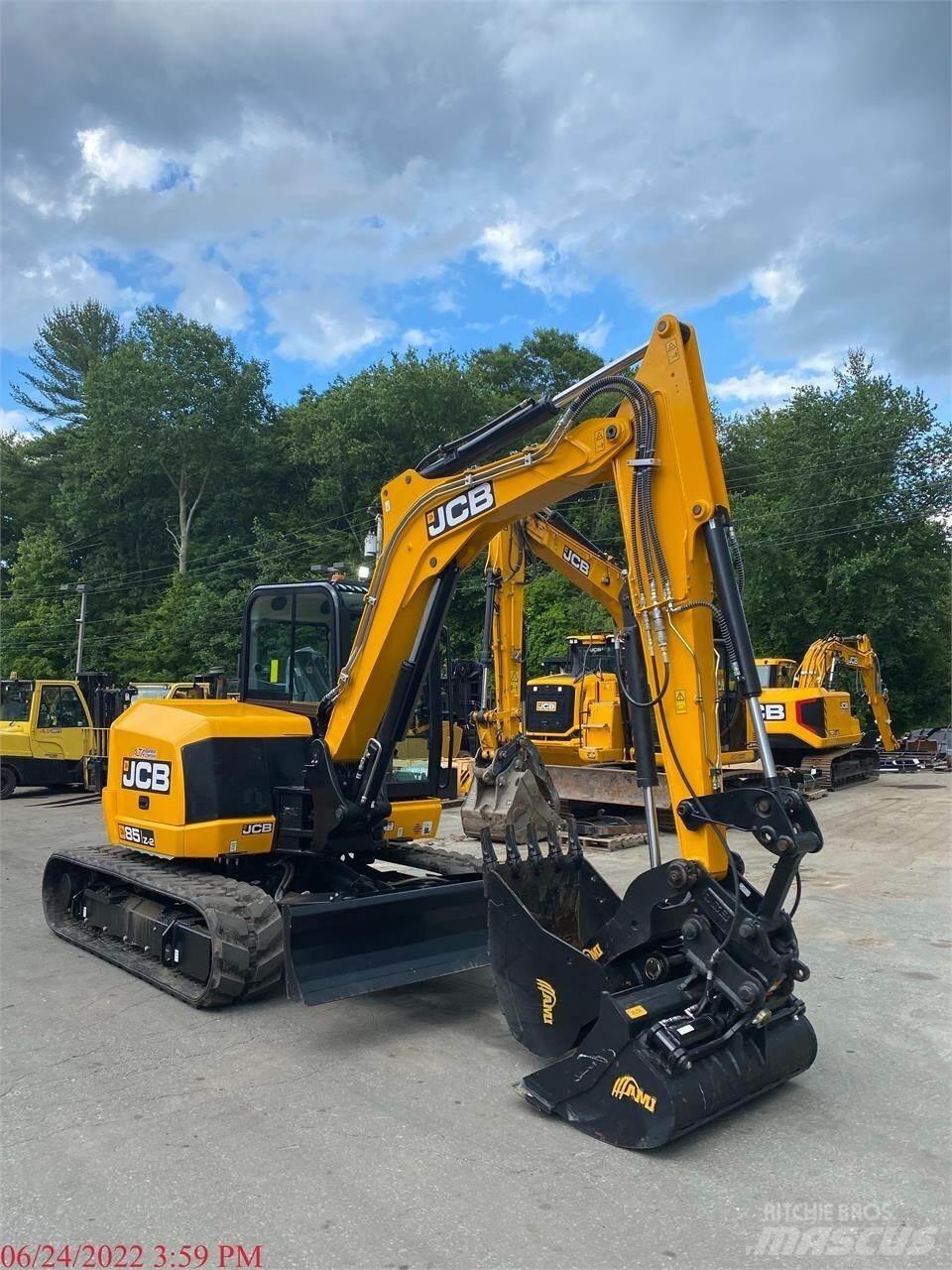 JCB 85Z-2 Lánctalpas kotrók