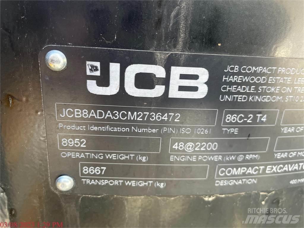 JCB 86C-2 Lánctalpas kotrók