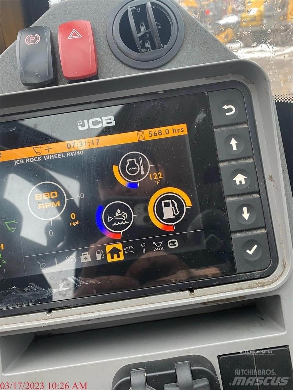 JCB HD110W Gumikerekes kotrók