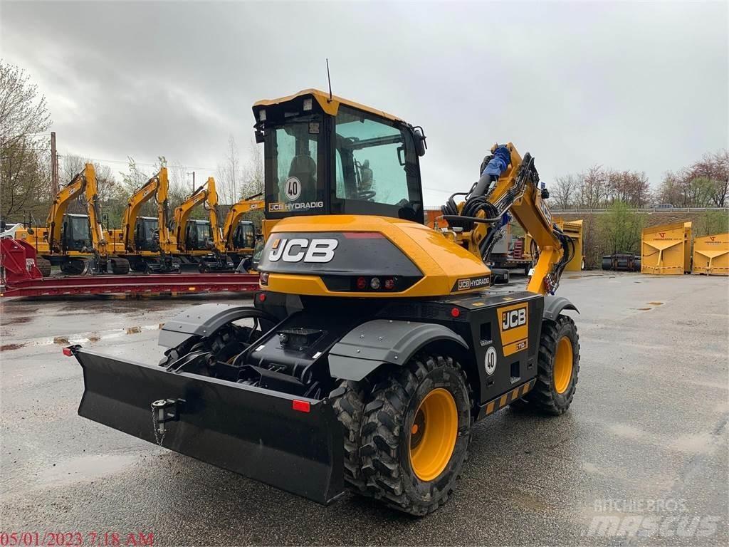 JCB HD110W Gumikerekes kotrók