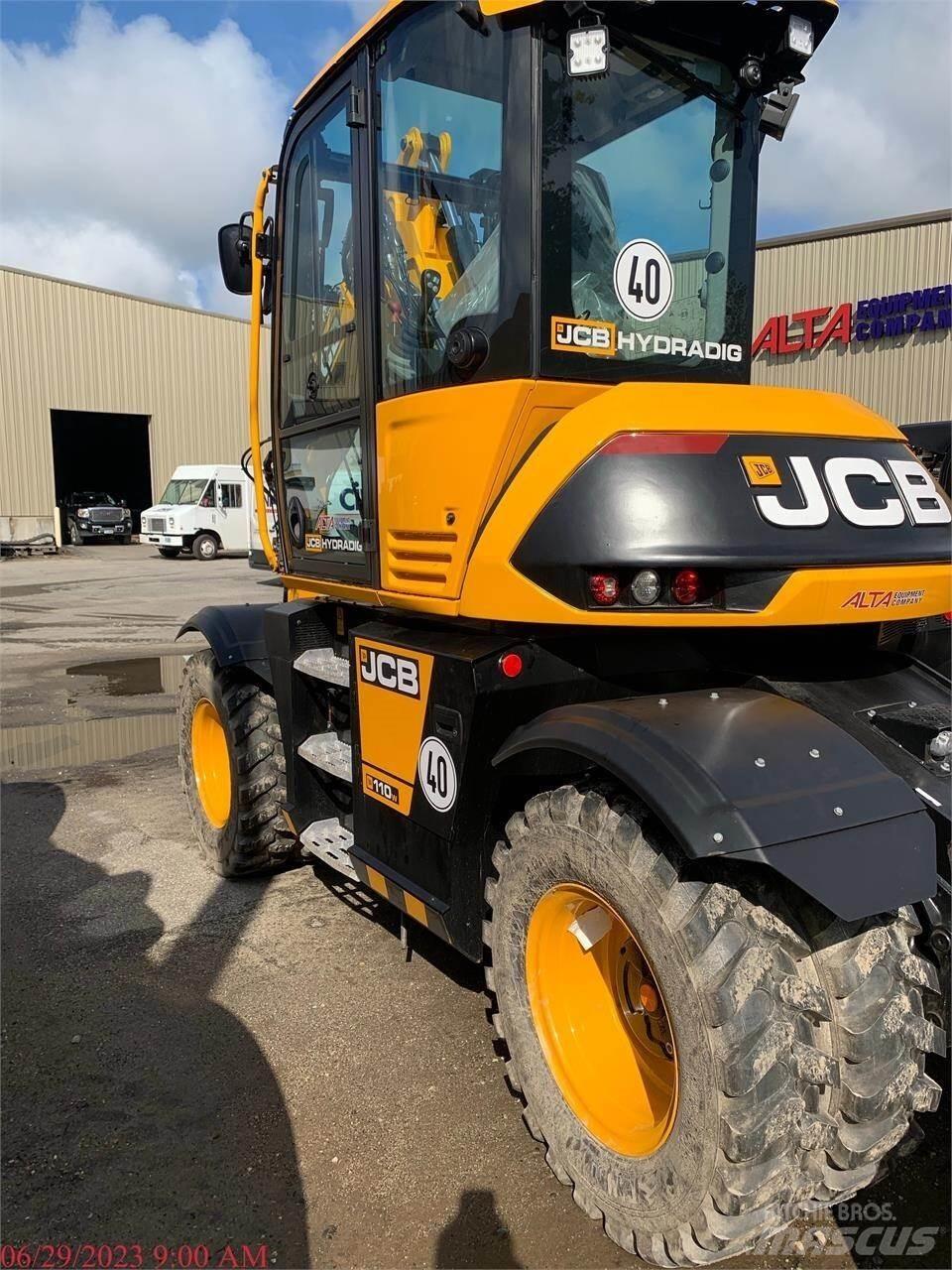 JCB HD110W Gumikerekes kotrók