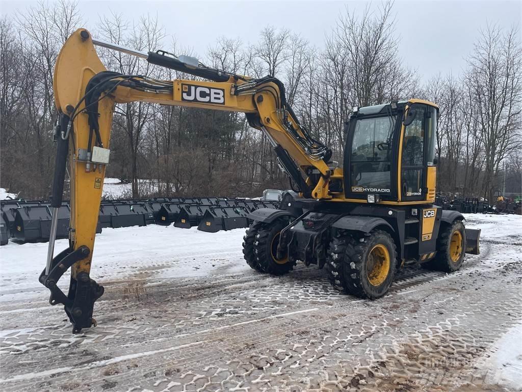 JCB HYDRADIG 110W Gumikerekes kotrók