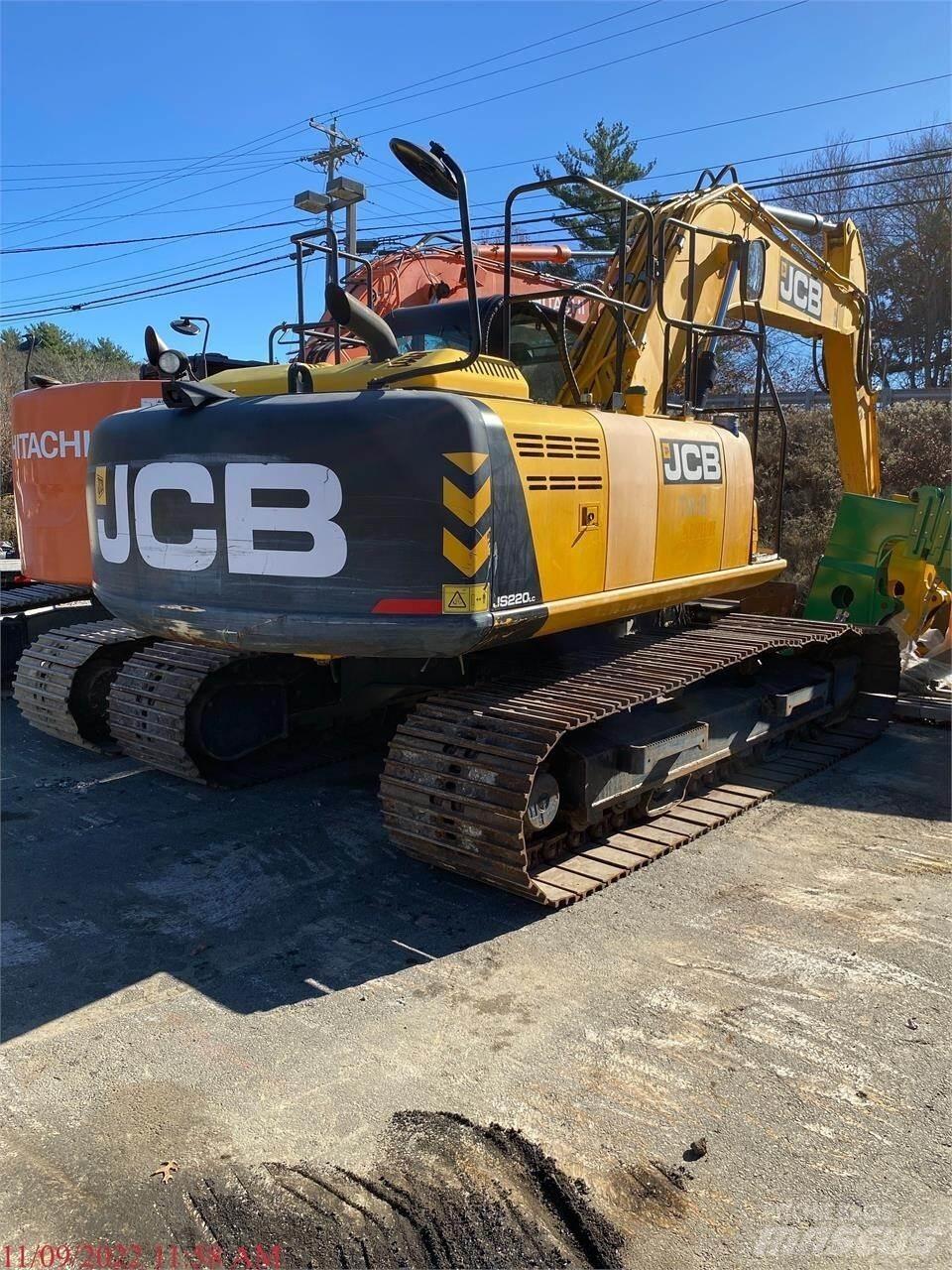 JCB JS220 Lánctalpas kotrók