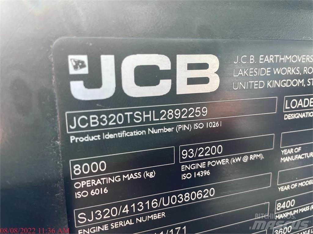 JCB TM320 Gumikerekes homlokrakodók