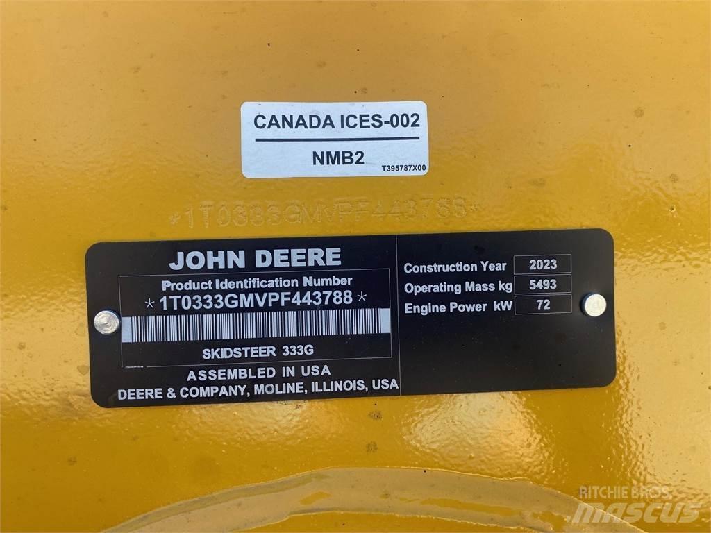 John Deere 333G Kompaktrakodók