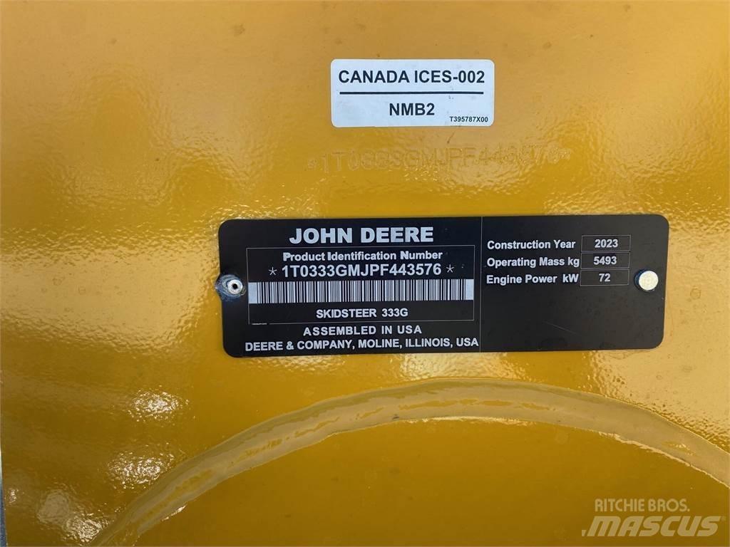 John Deere 333G Kompaktrakodók