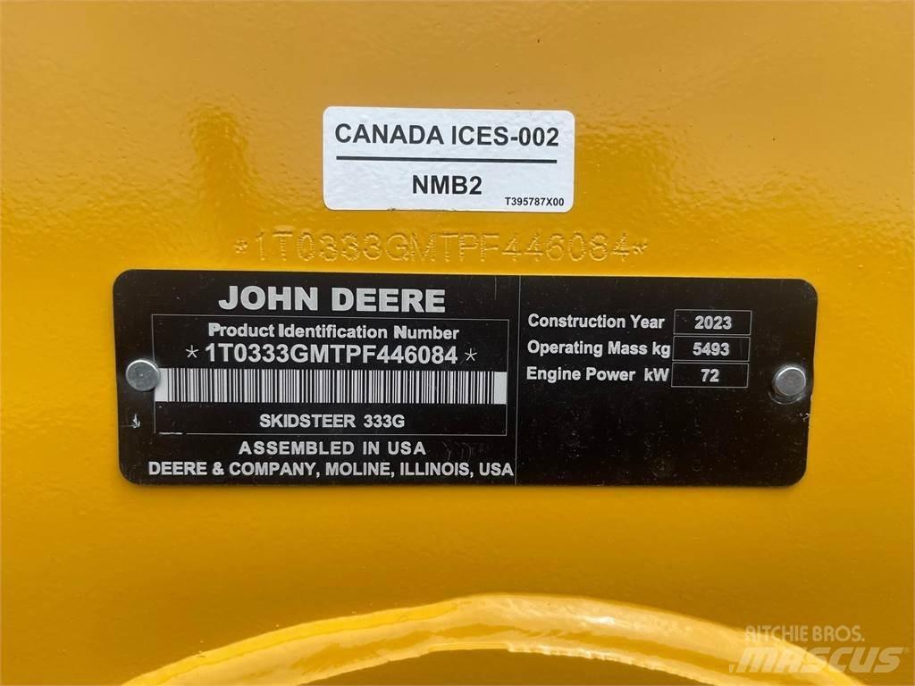 John Deere 333G Kompaktrakodók