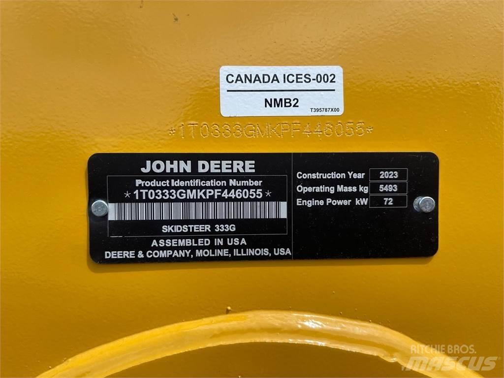 John Deere 333G Kompaktrakodók