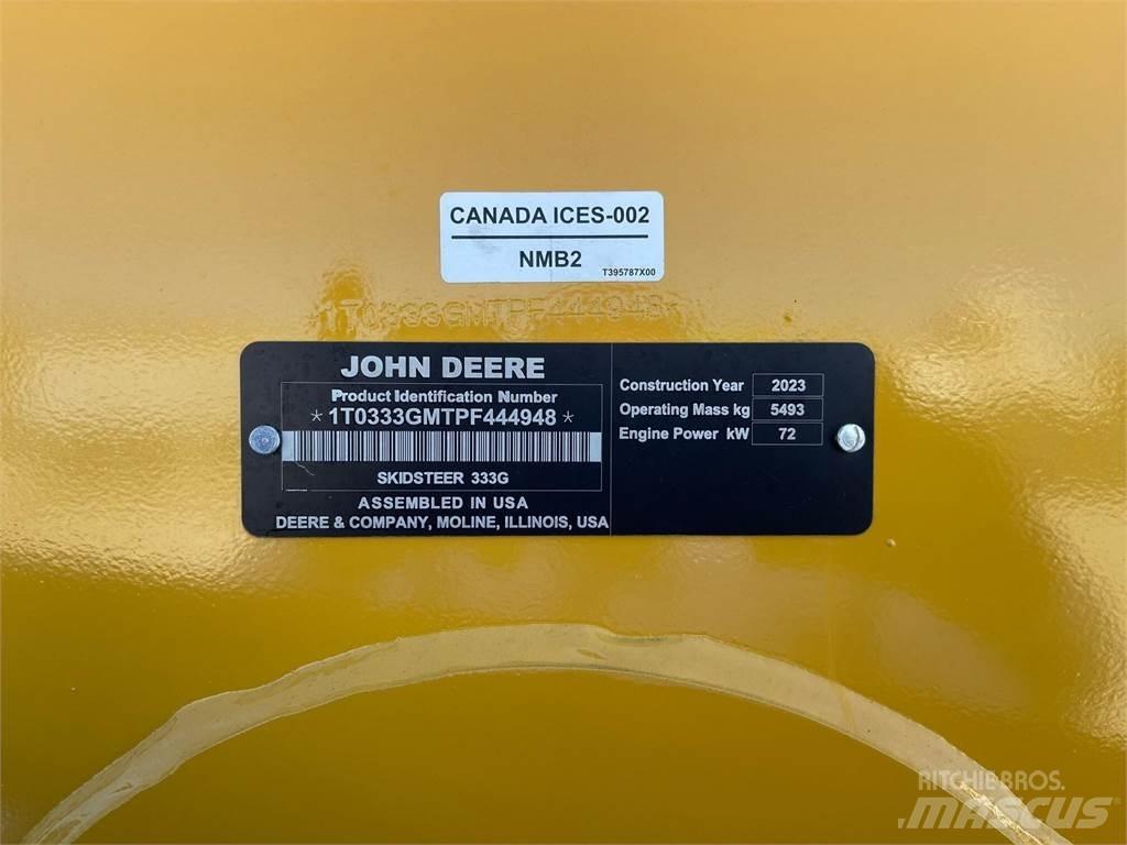 John Deere 333G Kompaktrakodók
