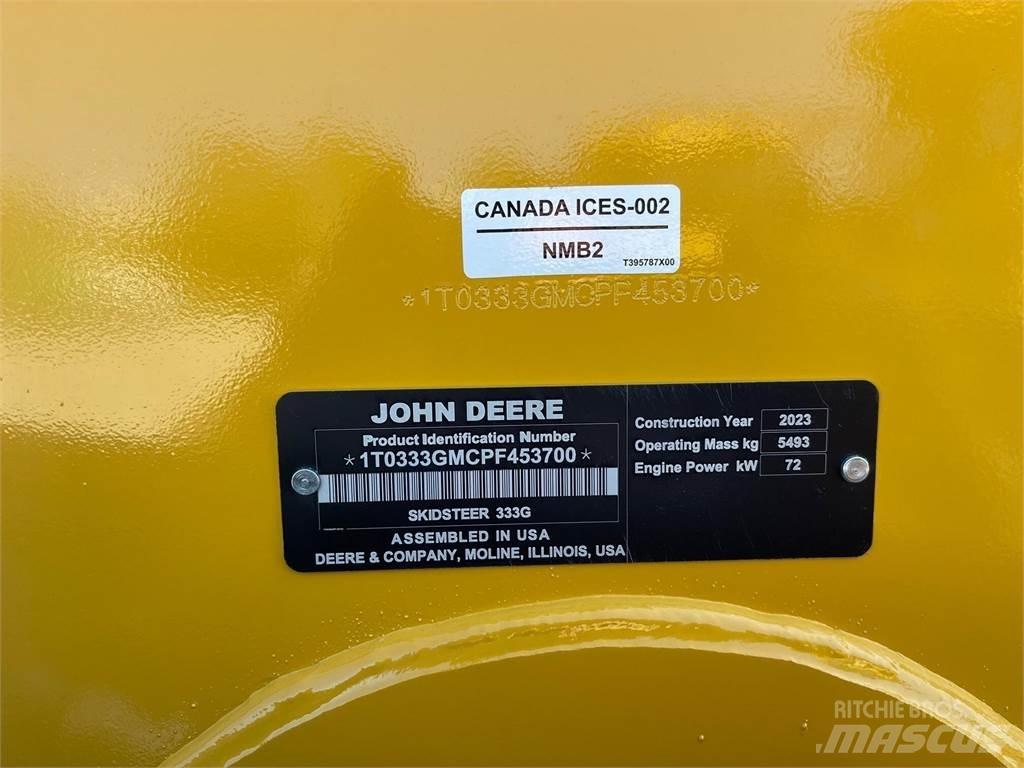 John Deere 333G Kompaktrakodók