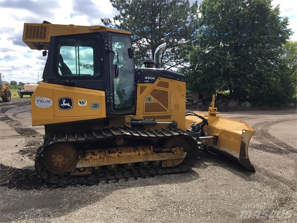 John Deere 450K lánctalpas dózerek