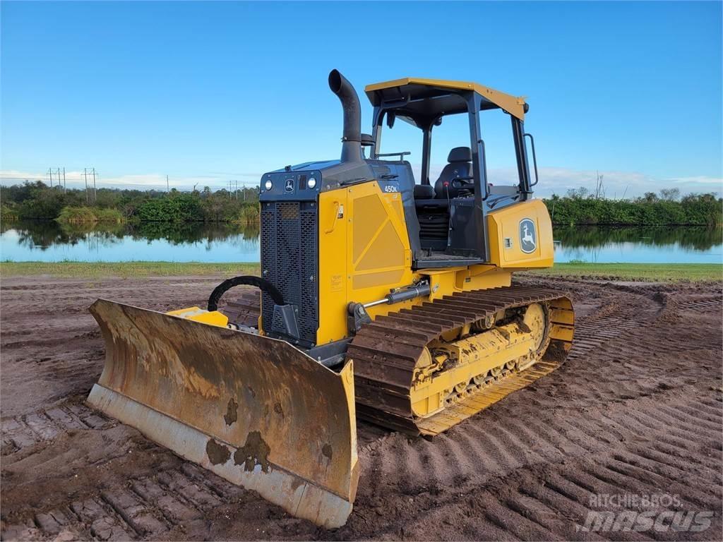 John Deere 450K LGP lánctalpas dózerek