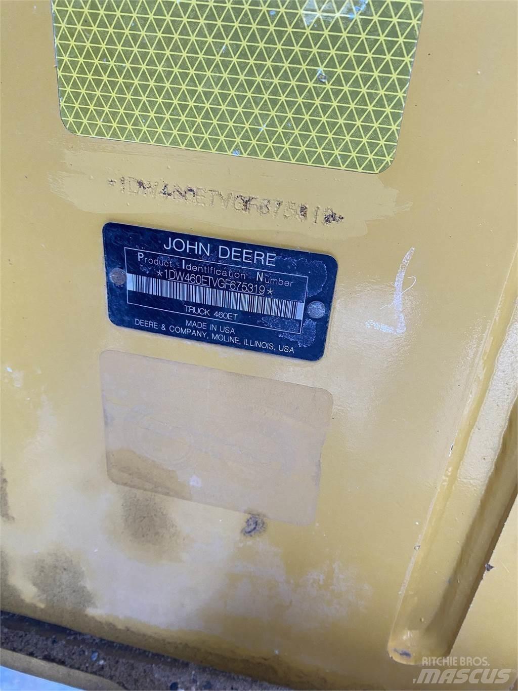 John Deere 460ET Csuklósdömperek