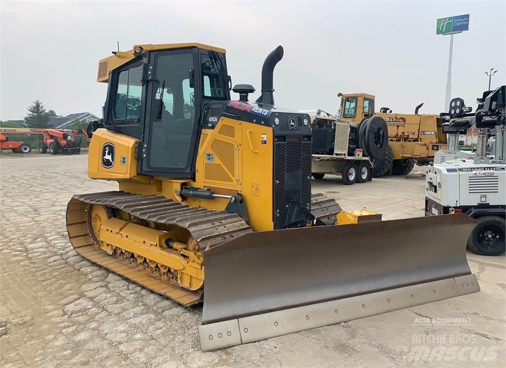 John Deere 650K lánctalpas dózerek