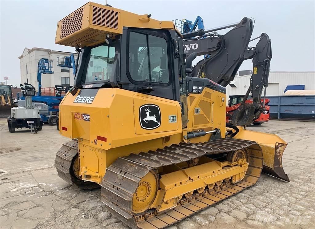 John Deere 650K lánctalpas dózerek