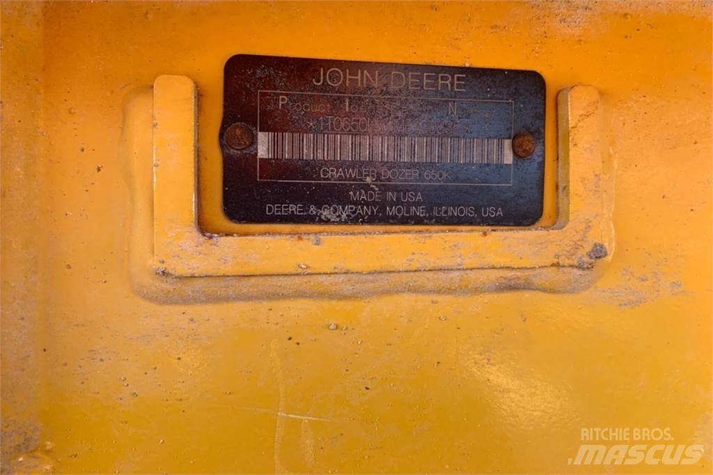 John Deere 650K lánctalpas dózerek