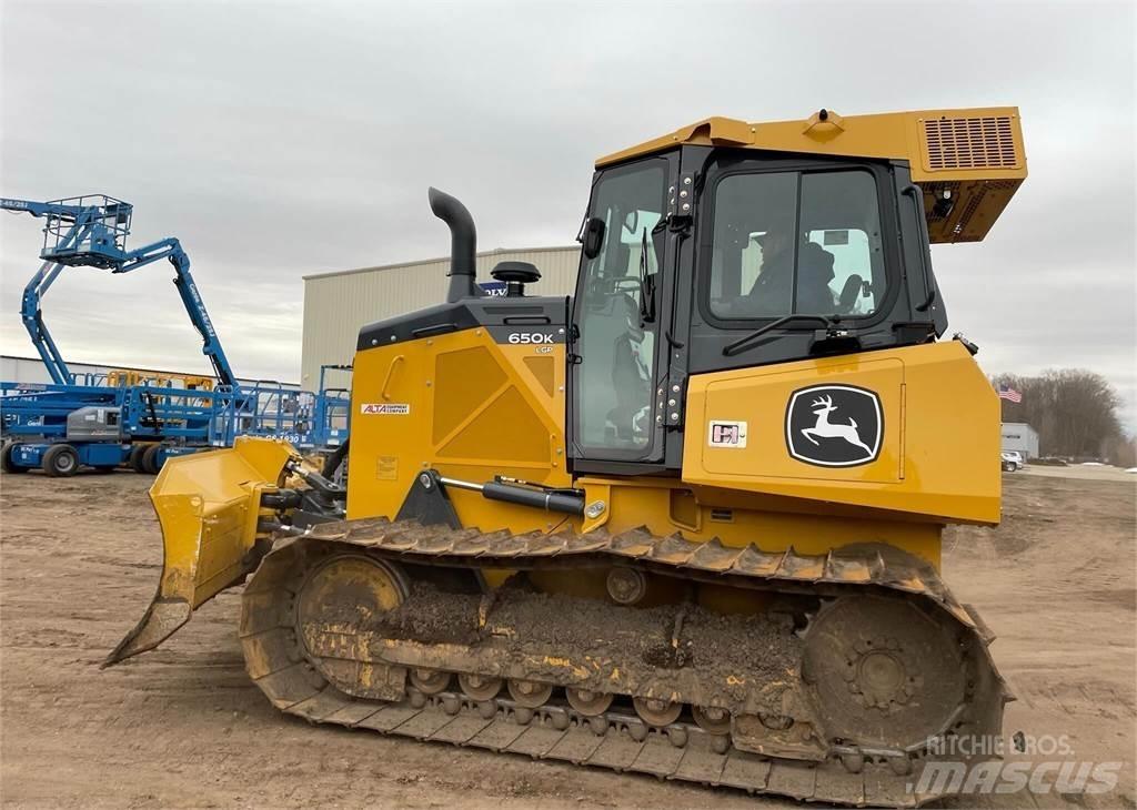 John Deere 650K LGP lánctalpas dózerek