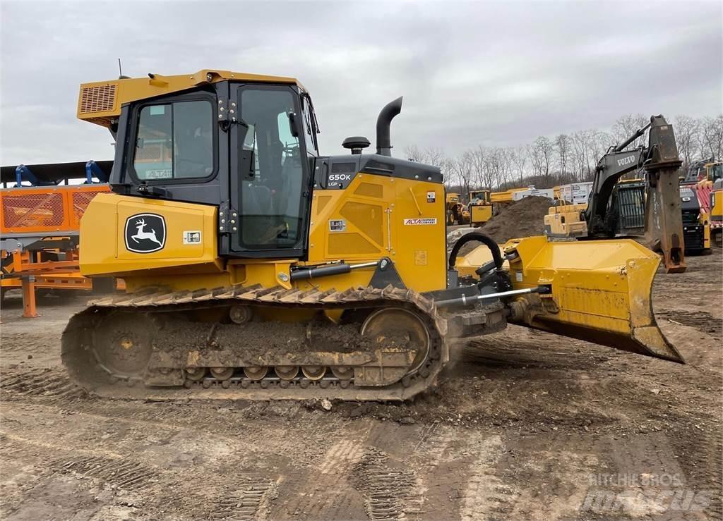 John Deere 650K LGP lánctalpas dózerek