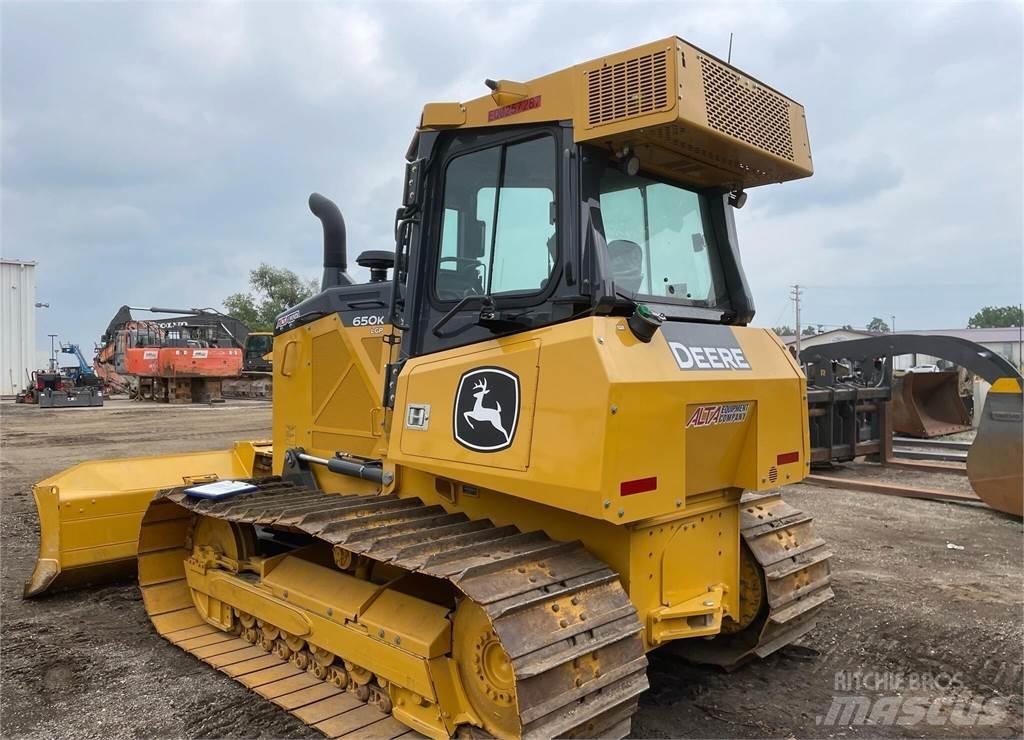 John Deere 650K LGP lánctalpas dózerek