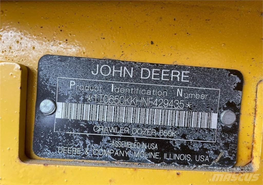 John Deere 650K LGP lánctalpas dózerek