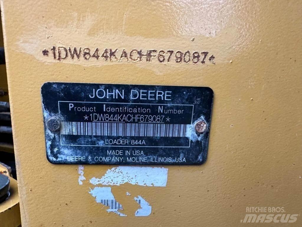 John Deere 844KIII Gumikerekes homlokrakodók
