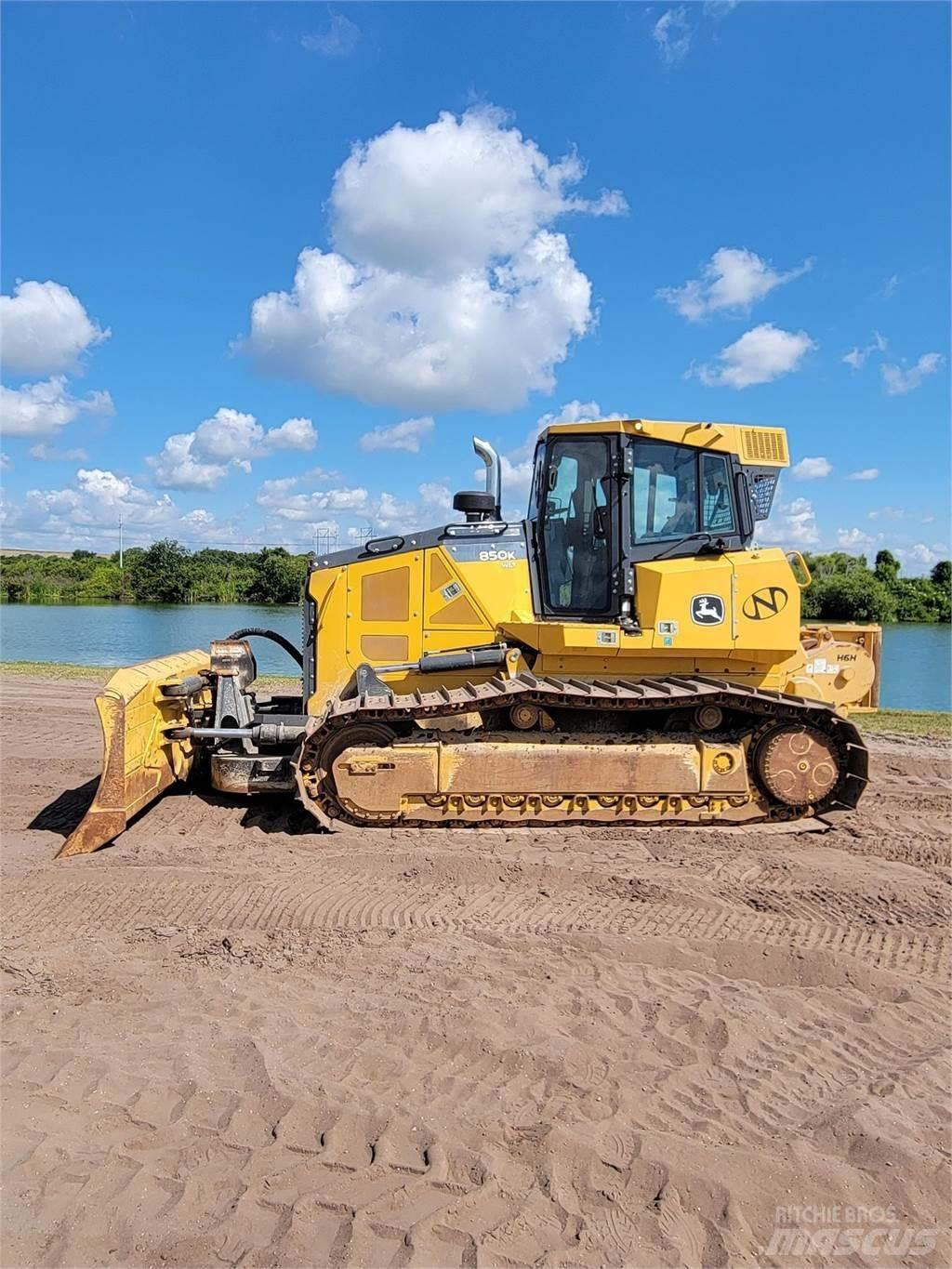 John Deere 850K WLT lánctalpas dózerek