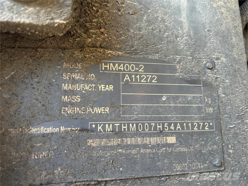 Komatsu HM400-2 Csuklósdömperek