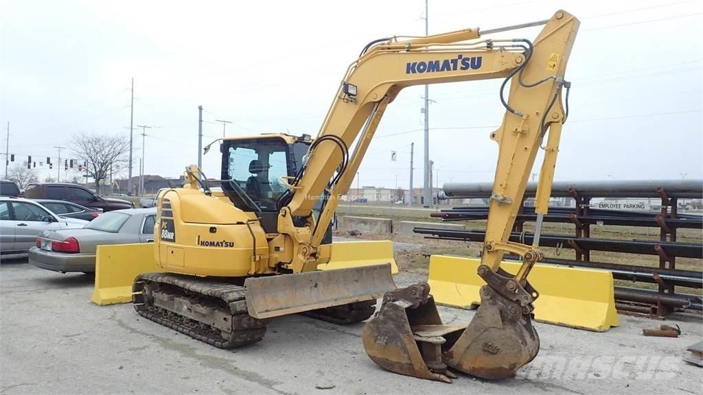 Komatsu PC88MR-10 Lánctalpas kotrók