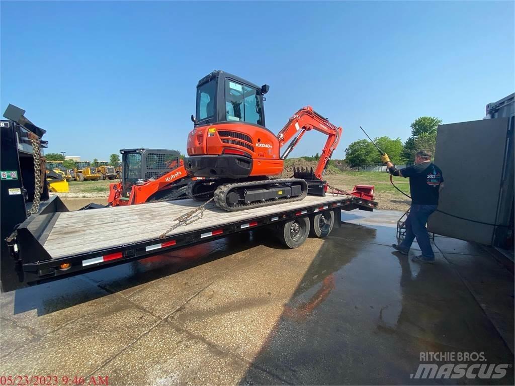 Kubota KX040-4 Mini kotrók < 7t